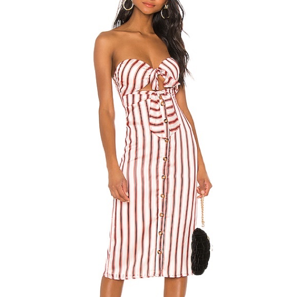 House of Harlow 1960 Dresses & Skirts - House of Harlow 1960 Striped Midi Dress